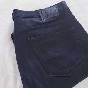 Citizens of Humanity 34x34 StraightLeg  BLACKJeans